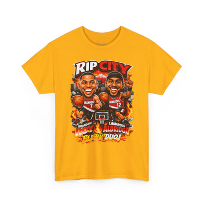 Rip City Basketball T-Shirt — Caricature Trail Blazers Fan Tee