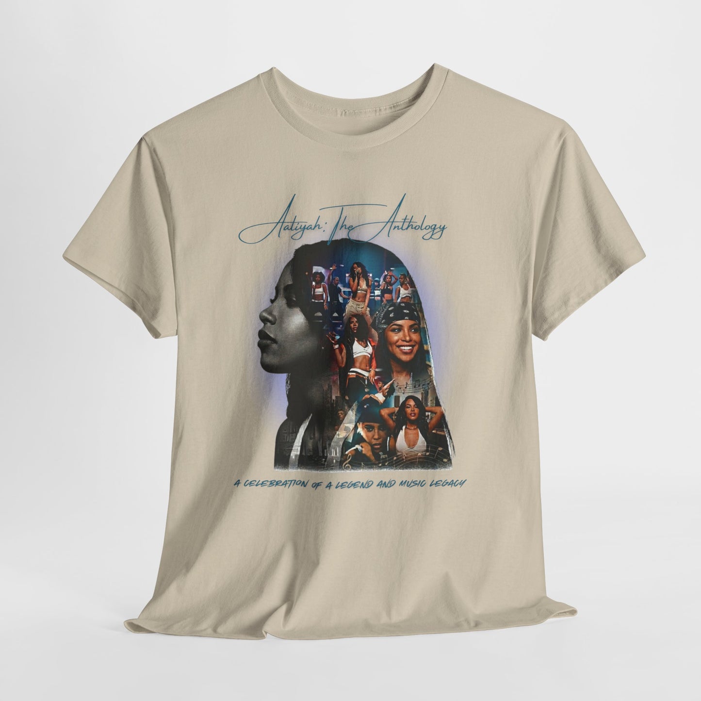 Aaliyah 'Always and Forever' Retro Collage Soul Portrait