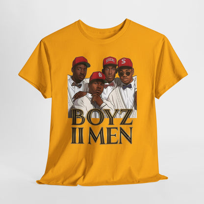 Boyz II Men Classic Portrait Graphic Tee - Retro R&B 90s Style