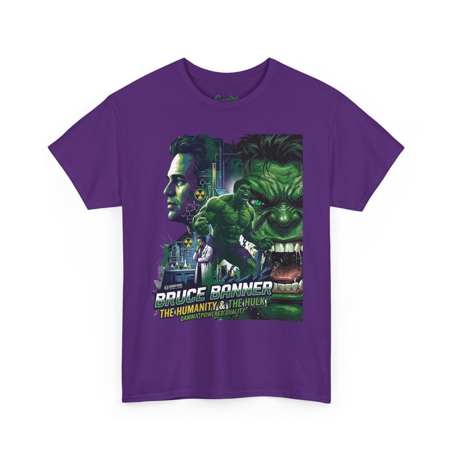 Hulk Comic Movie Poster T-Shirt – 'Bruce Banner' Graphic Tee