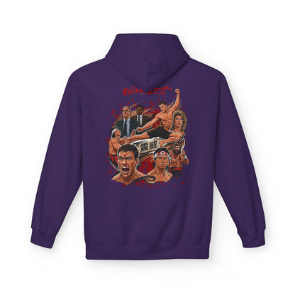 Bloodsport Vintage Collage Graphic Hoodie