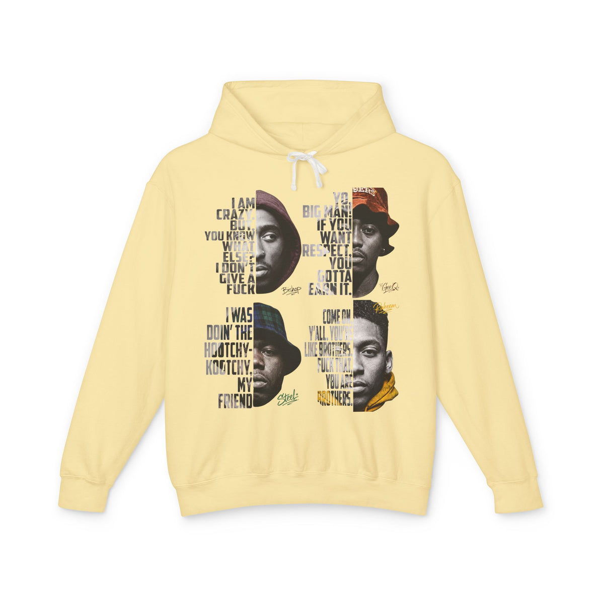 Wrecking Crew "Juice" Movie Legends Graphic Hoodie — Vintage 90s Portraits