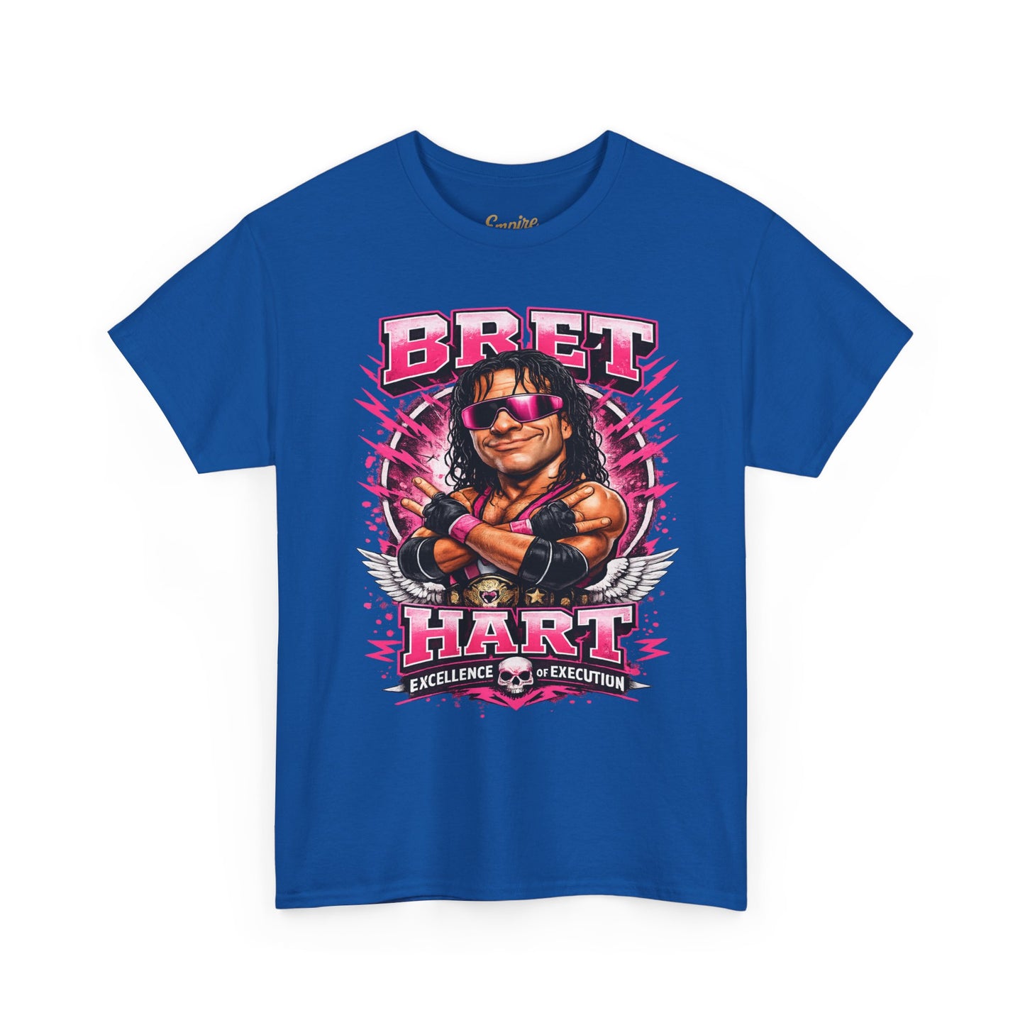 Bret Hart Tribute T-Shirt — "I Am The Best There Is" Retro Wrestling Tee