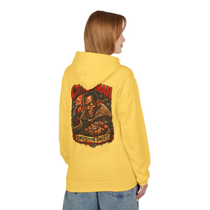 Horror Movie Candyman "Sweets to the Sweet" Retro Poster Midweight Softstyle Fleece Hoodie