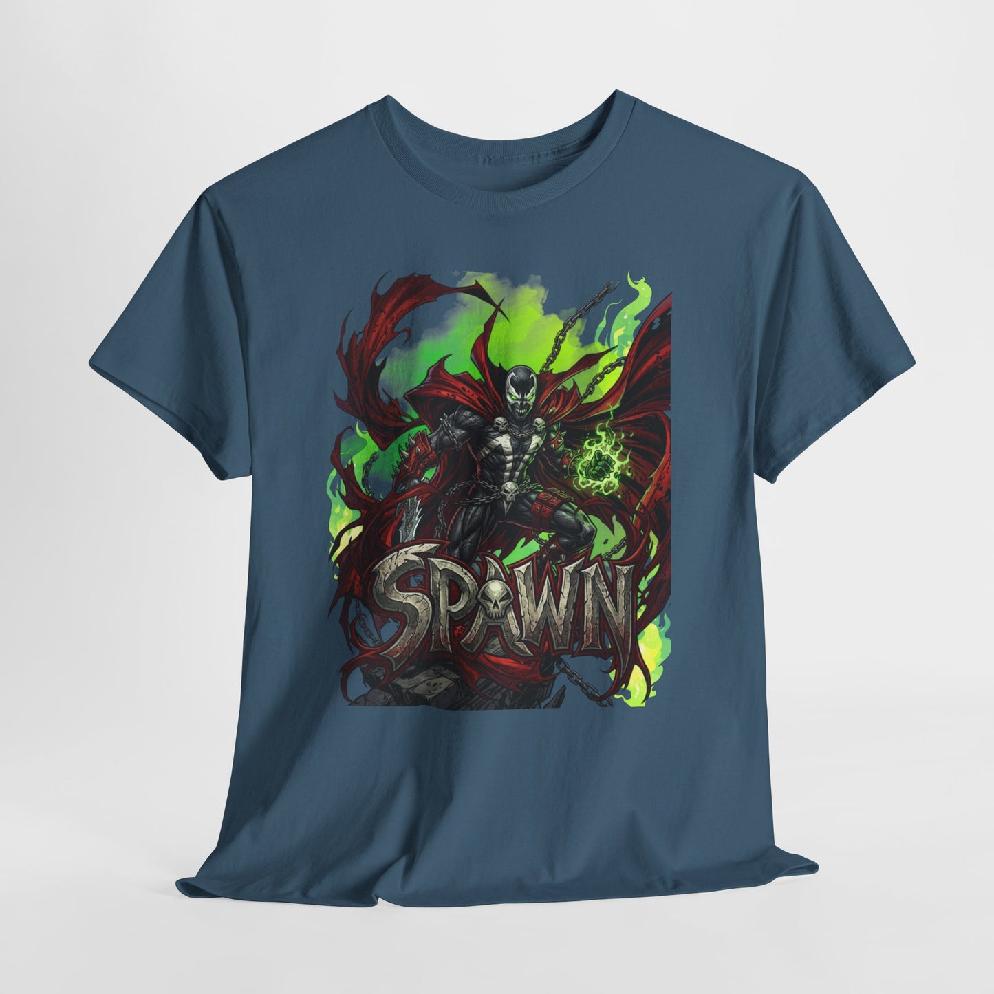 Spawn Graphic Tee — Retro Comic Horror T-Shirt