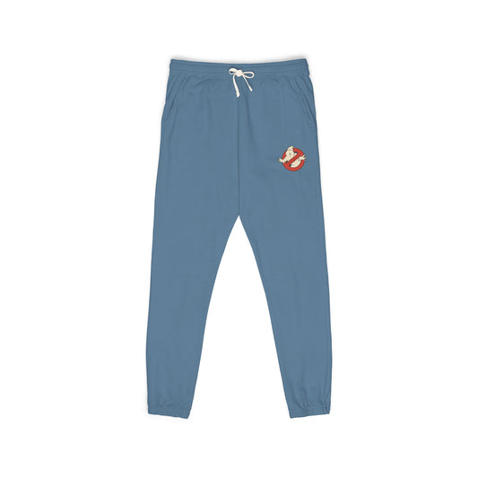 Ghostbusters Logo Sweatpants — Fleece Joggers with Ghost Emblem