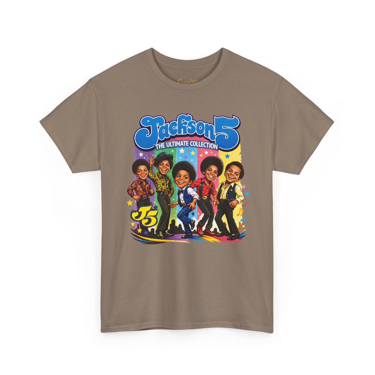 Jackson 5 Retro Graphic Tee — 'The Ultimate Collection' Vintage Band T-Shirt