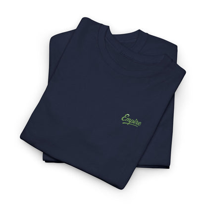 Signature Embroidered Empire Green Chest Logo T-Shirt
