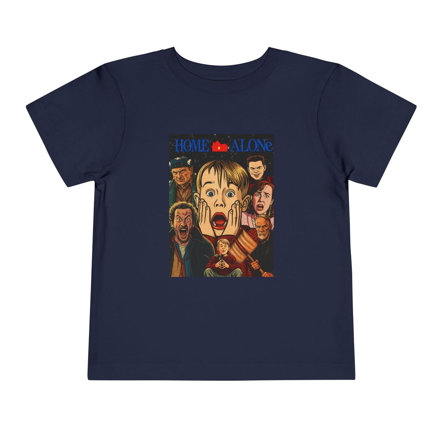 Home Alone Toddler Tee, Kid's Movie Shirt, Funny Kids T-Shirt, Halloween Costume, Birthday Gift for Boys and Girls