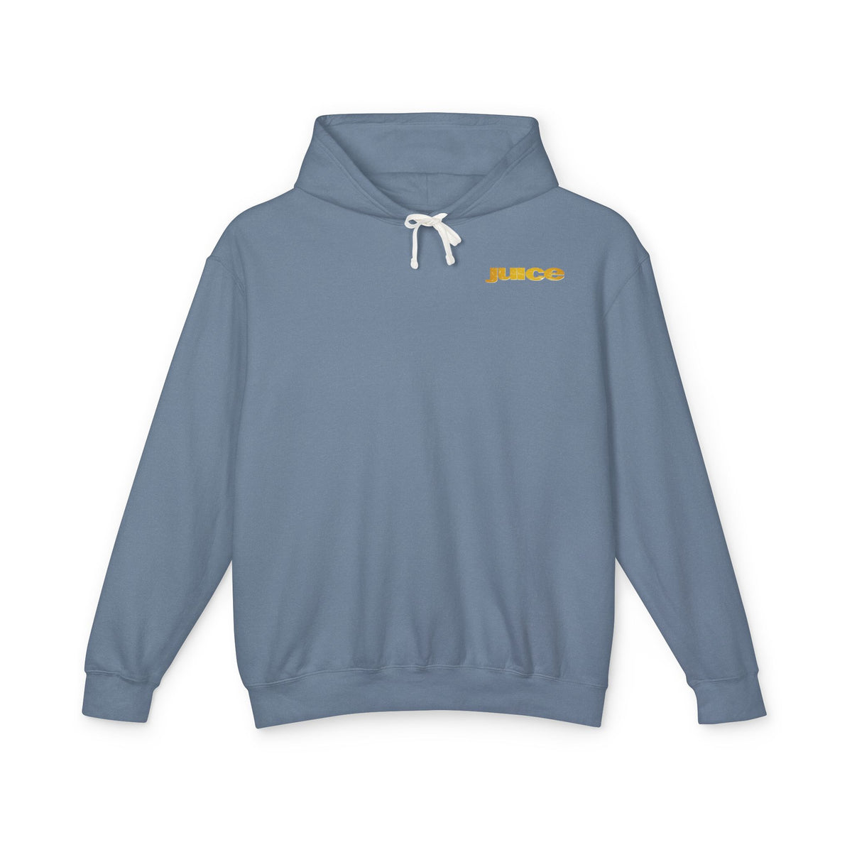 Raheem Hoodie — 'Juice' Portrait Hoodie with Quote (Half-Face Design)