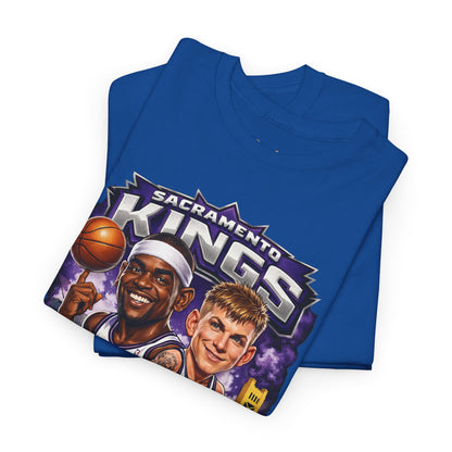 Sacramento Kings 'White Chocolate & C-Webb' Basketball Tee