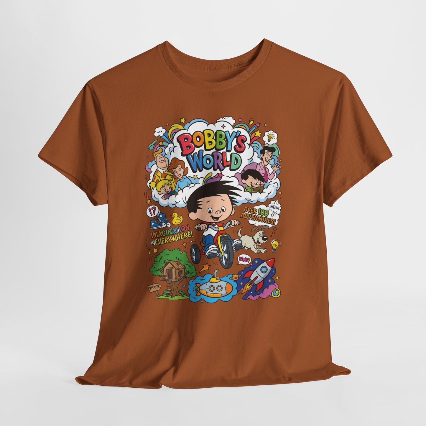 "Bobby's World" Cartoon Adventure Tee