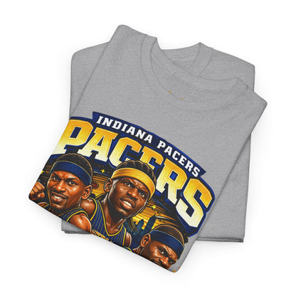 Indiana Pacers Vintage Players Graphic Tee — "Pacers" O'Neal & Jackson Tribute