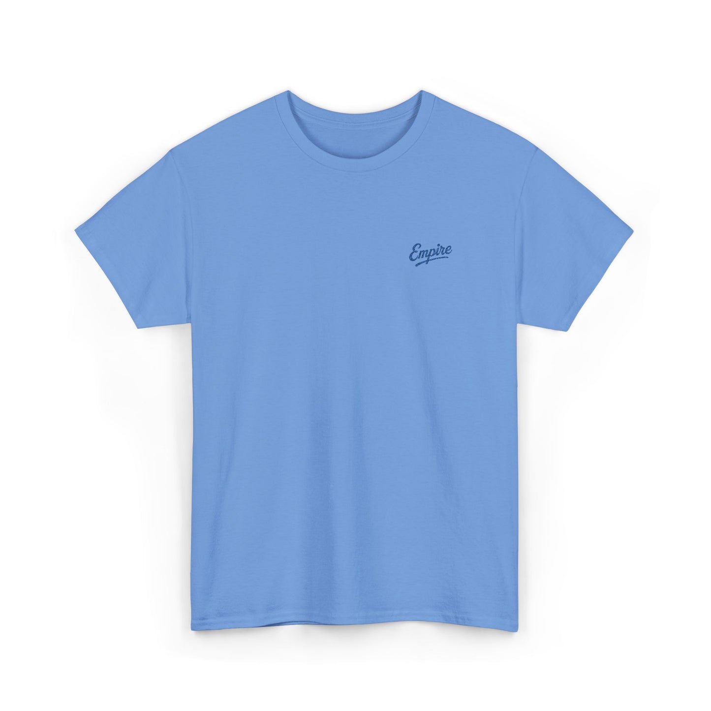 Signature Embroidered Empire Royal Blue Chest Logo T-Shirt