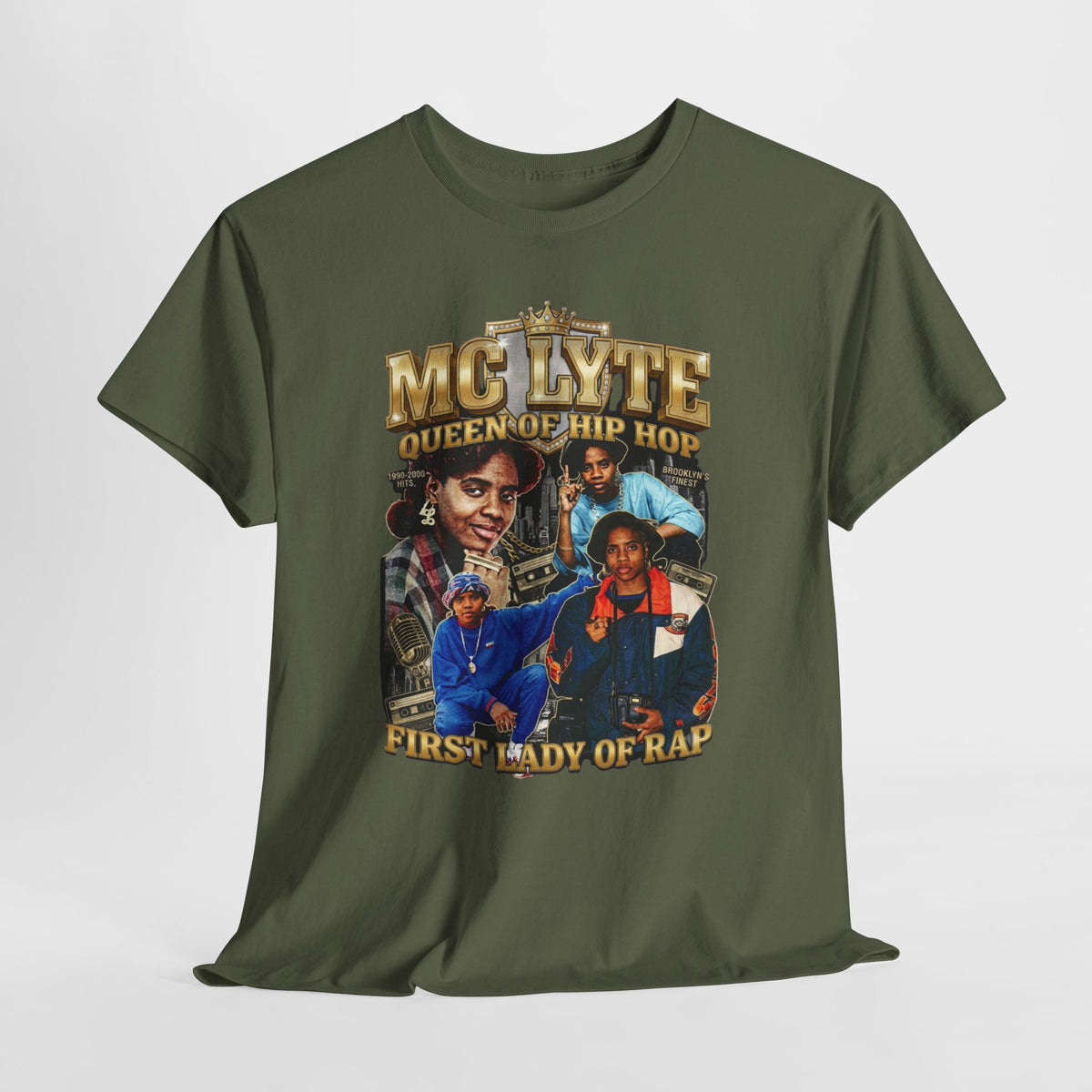 Retro MC Lyte -  Unisex Heavy Cotton Tee