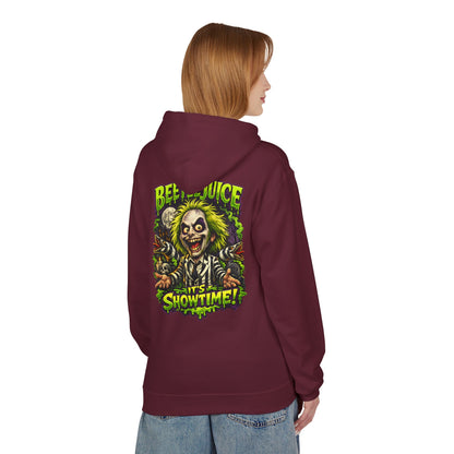 Beetlejuice "It's Showtime" Unisex Midweight Softstyle Fleece Hoodie