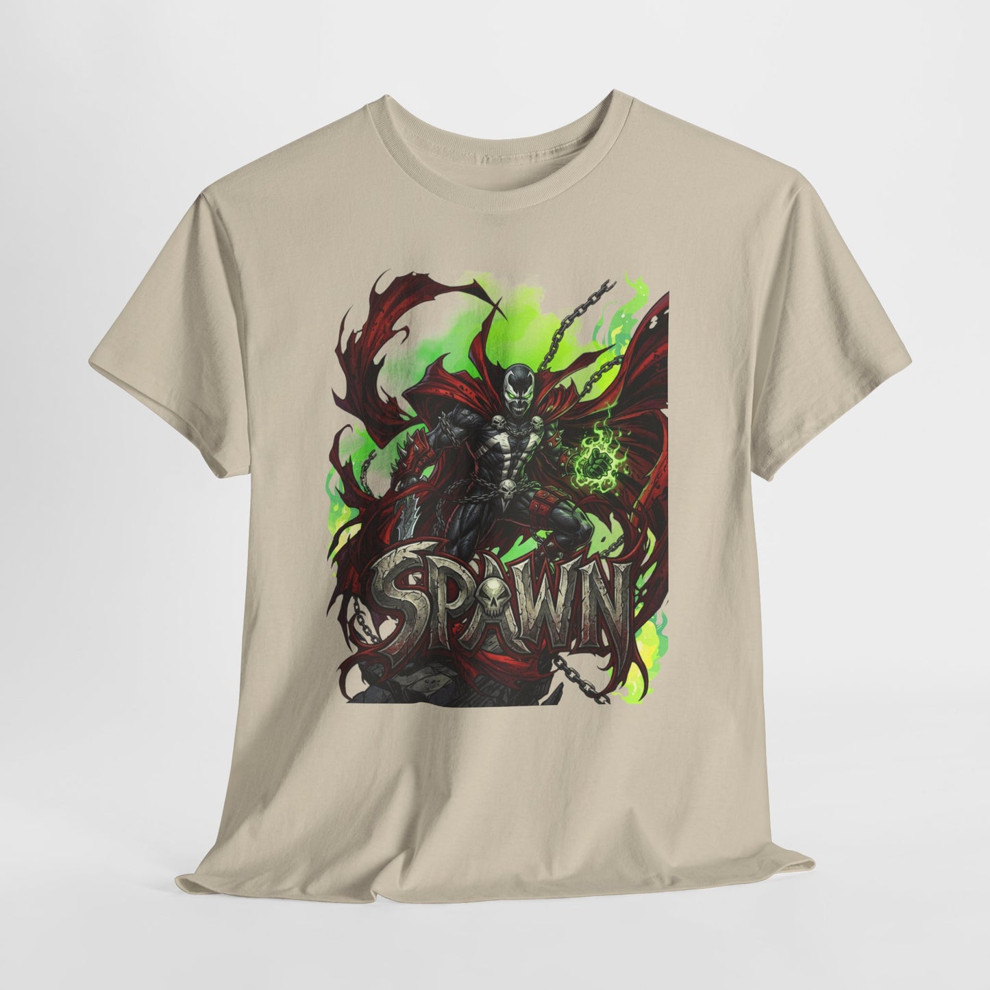 Spawn Graphic Tee — Retro Comic Horror T-Shirt