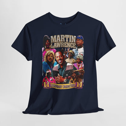 90s Nostalgia Martin Lawrence Multi-Character Tribute T-Shirt