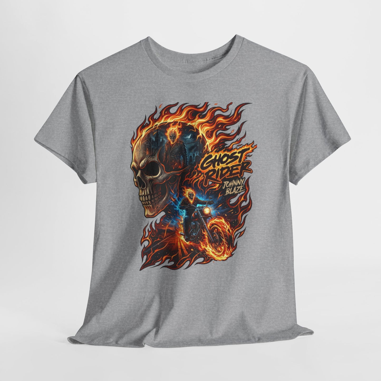 Ghost Rider Flame Skull T-Shirt
