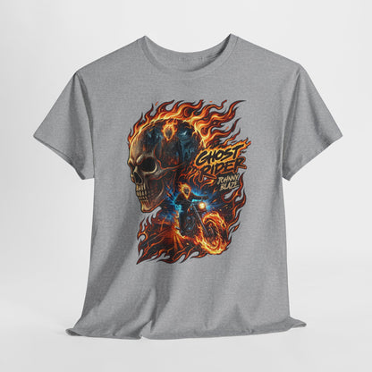 Ghost Rider Flame Skull T-Shirt