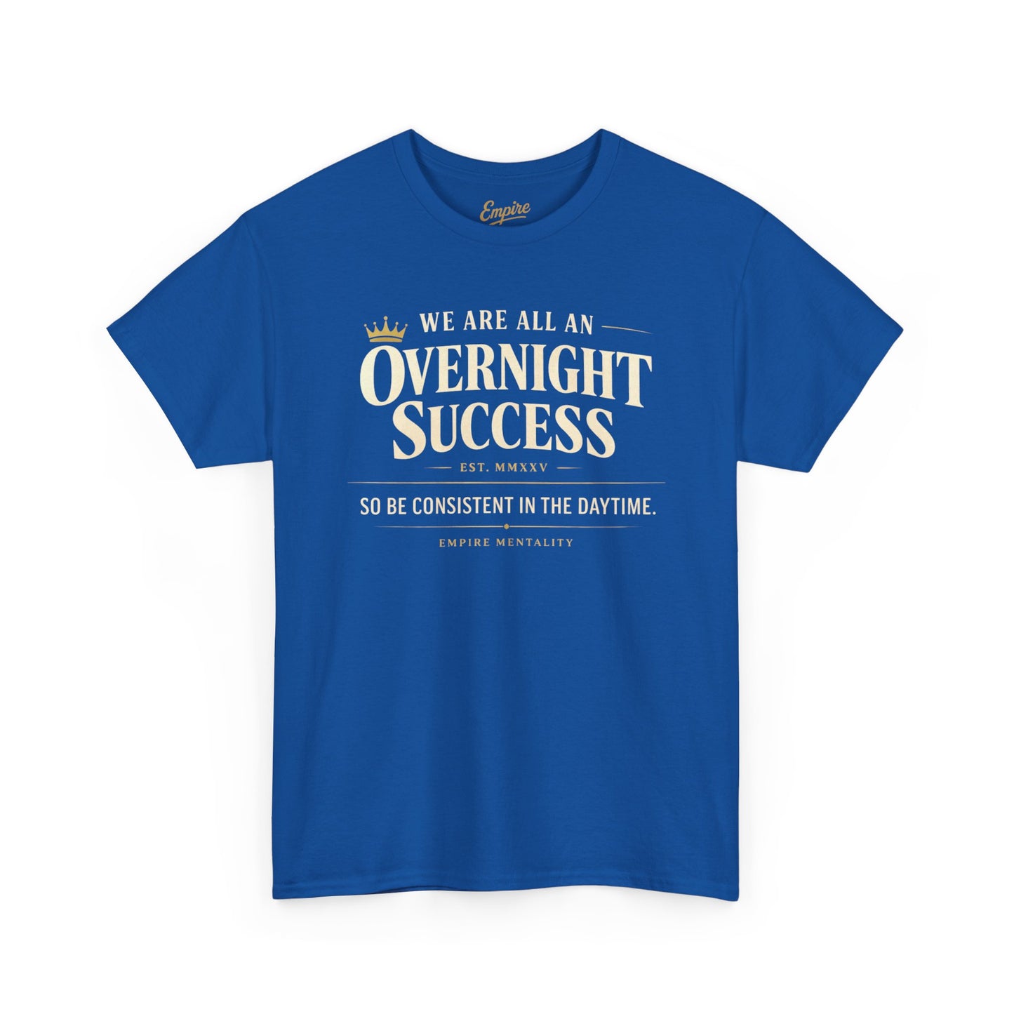 Christian Graphic Tee — “Overnight Success” Inspirational Faith T-Shirt
