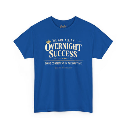 Christian Graphic Tee — “Overnight Success” Inspirational Faith T-Shirt