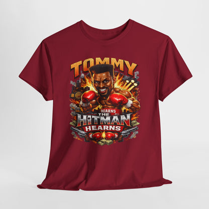 Tommy Hearns Boxing T-Shirt — Hitman Hearns Vintage Fight Graphic Tee