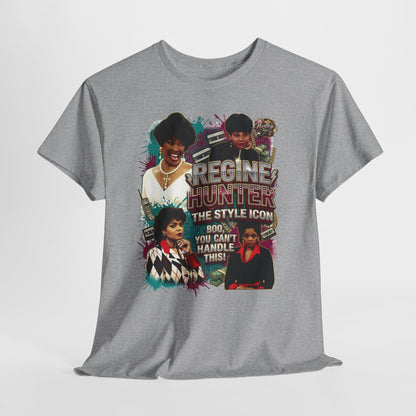 Regine Hunter “The Style Icon” Graphic Tee — Retro 90s R&B Tribute Shirt