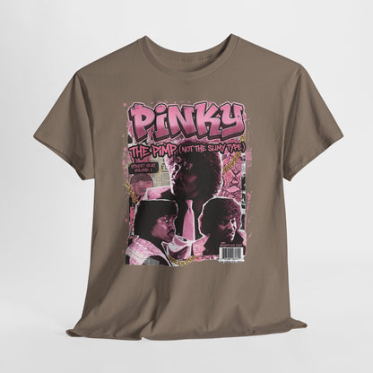 Pinky Retro Comic Tee — Vintage 90s Pop Art Graphic T-Shirt