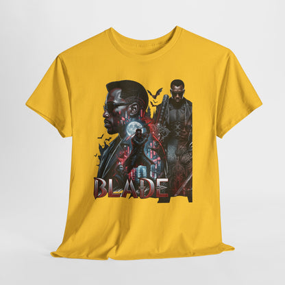 Blade Movie Graphic Tee — Vampire Hunter Retro Poster T-Shirt