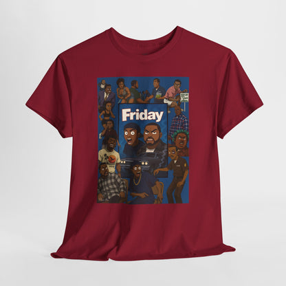 Movie 'Friday' Inspired Graphic Unisex Heavy Cotton Tee