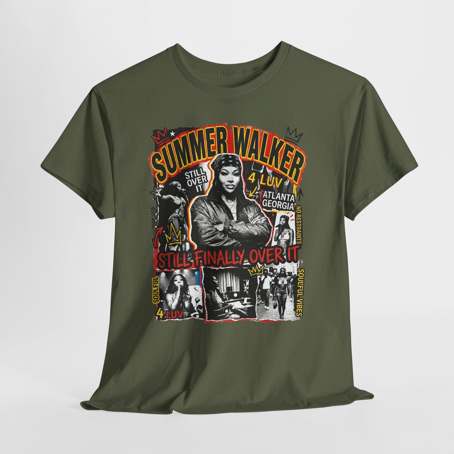 Summer Concert Tee — "Still Finally Over It" Graphic T-Shirt
