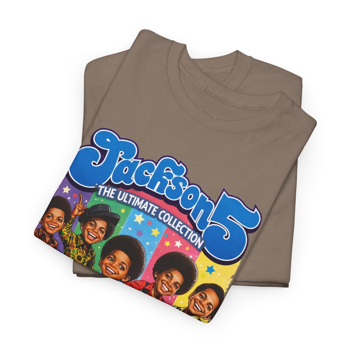 Jackson 5 Retro Graphic Tee — 'The Ultimate Collection' Vintage Band T-Shirt