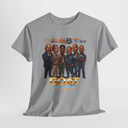 TV Legends Caricature T-Shirt — "GOAT TV Dads" Graphic Tee