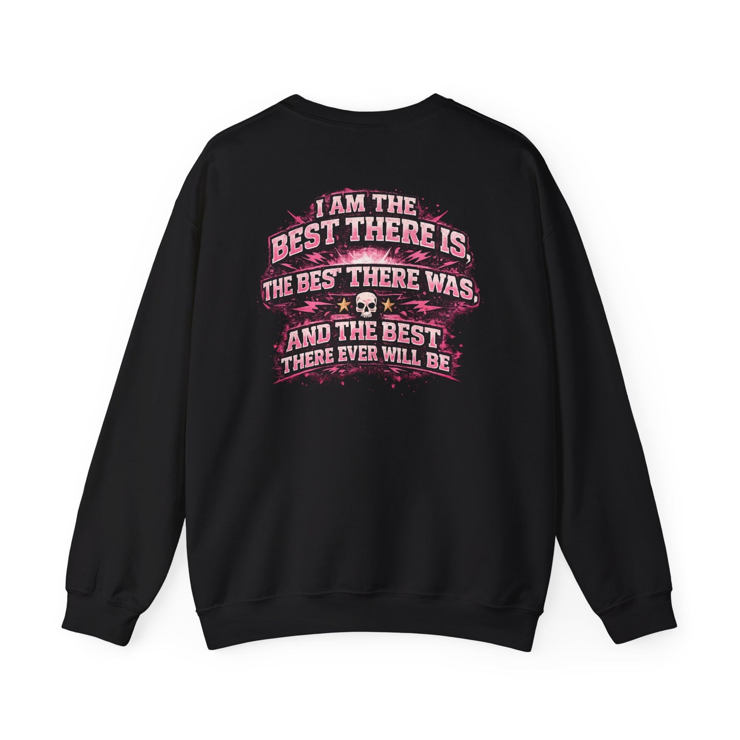 Bret Hart Crewneck Sweatshirt — "I Am The Best There Is" Retro Wrestling Pullover