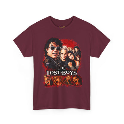 The Lost Boys Movie Poster Tee — Retro 80s Vampire Graphic T-Shirt