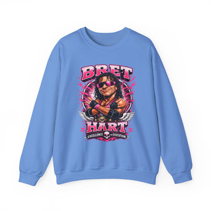 Bret Hart Crewneck Sweatshirt — "I Am The Best There Is" Retro Wrestling Pullover