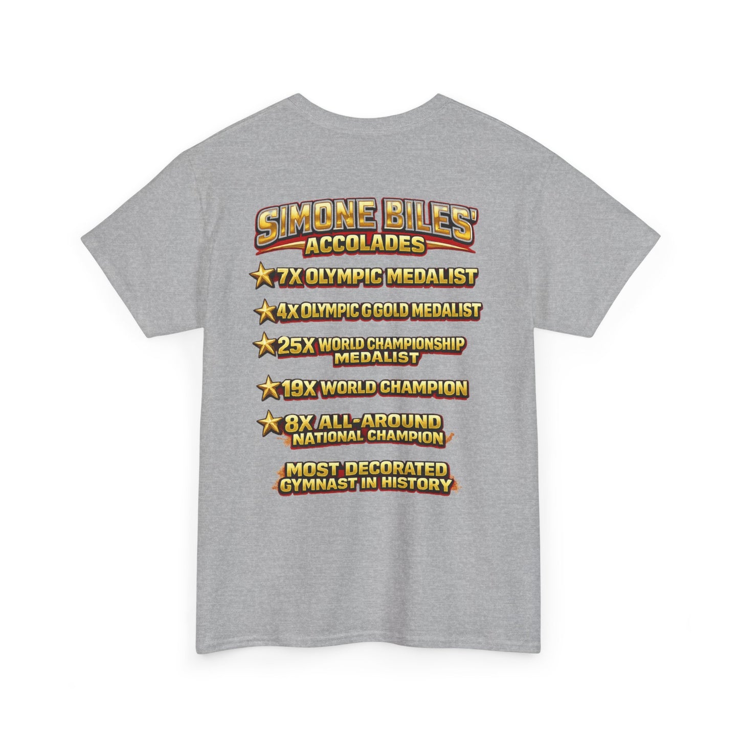 Simone Champion Gymnastics T-Shirt — "Fly Like a Champion" Tribute Tee