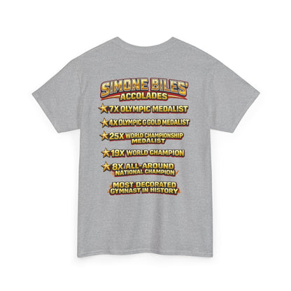 Simone Champion Gymnastics T-Shirt — "Fly Like a Champion" Tribute Tee