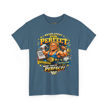 Retro Wrestling 'Mr. Perfect' Graphic Tee — Vintage WWF Wrestling Shirt