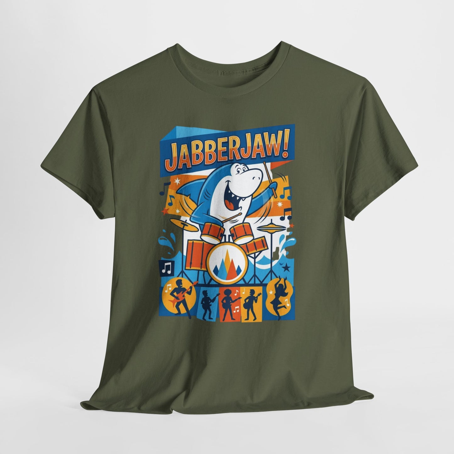 Jabberjaw Drummer Graphic T-Shirt