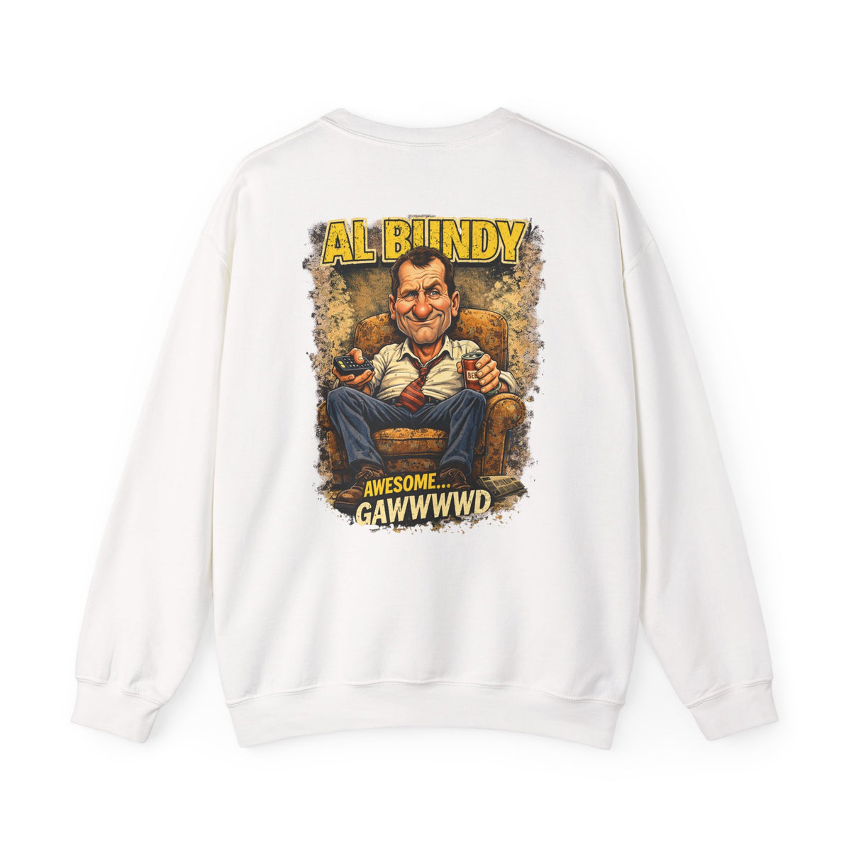 Al Bundy 'Married... Awesome Gawwwwd' Crewneck Sweatshirt