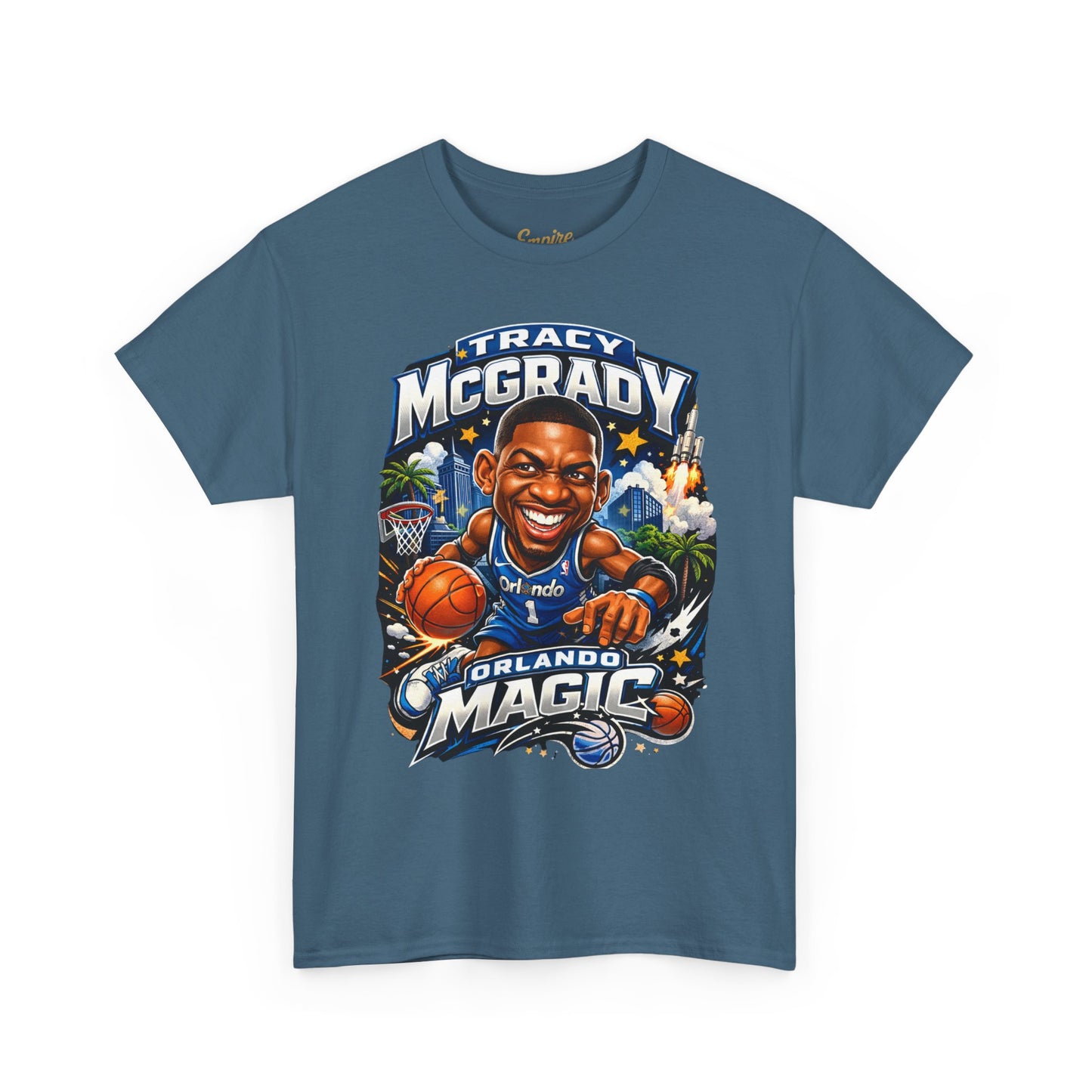 Tracy McGrady Orlando Magic Retro Basketball Tee