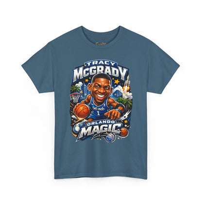 Tracy McGrady Orlando Magic Retro Basketball Tee