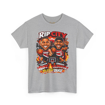 Rip City Basketball T-Shirt — Caricature Trail Blazers Fan Tee