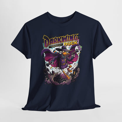Darkwing Duck Graphic Tee — Retro Cartoon Superhero Shirt