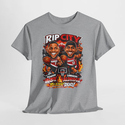 Rip City Basketball T-Shirt — Caricature Trail Blazers Fan Tee