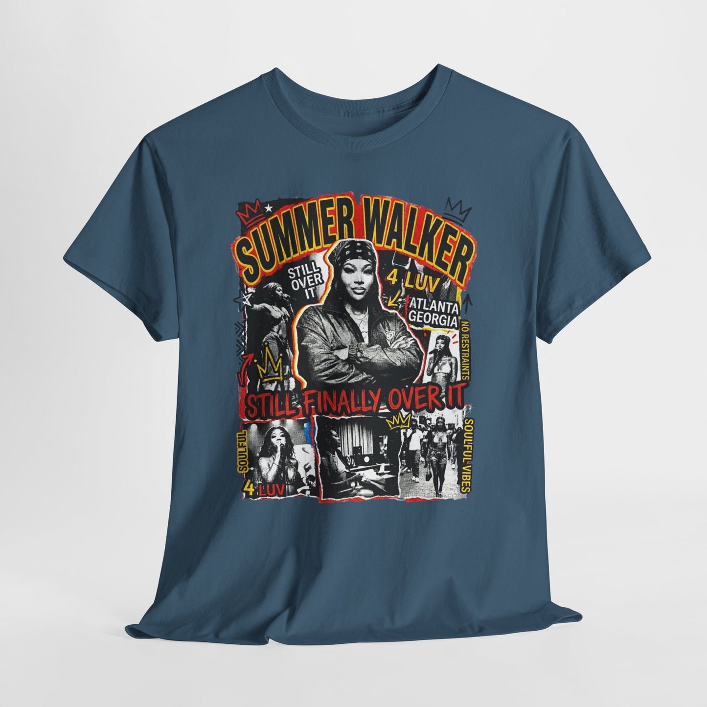 Summer Concert Tee — "Still Finally Over It" Graphic T-Shirt