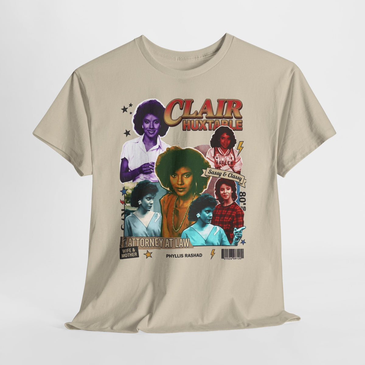 Retro TV Tribute Tee – 'Clair Huxtable: The Queen of The Cosby Show'