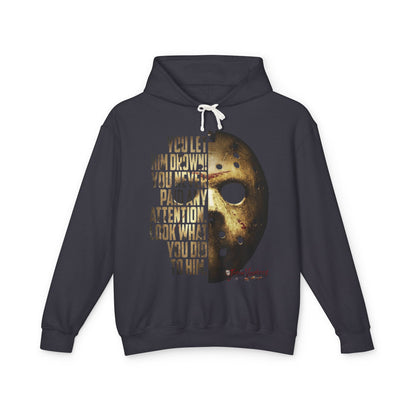 You Let Him Drown Horror Mask Hoodie